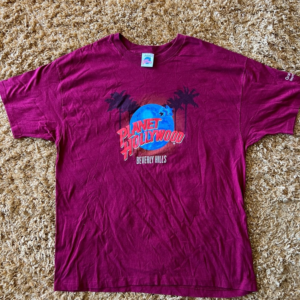 Planet Hollywood Beverley Hills Grand Opening 1994 t shirt vintage | USA made 2X